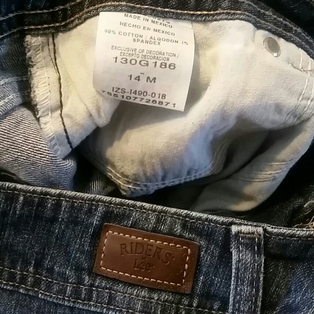 𝅺PLUS Size Lee Rider Jeans - Picture 4 of 4